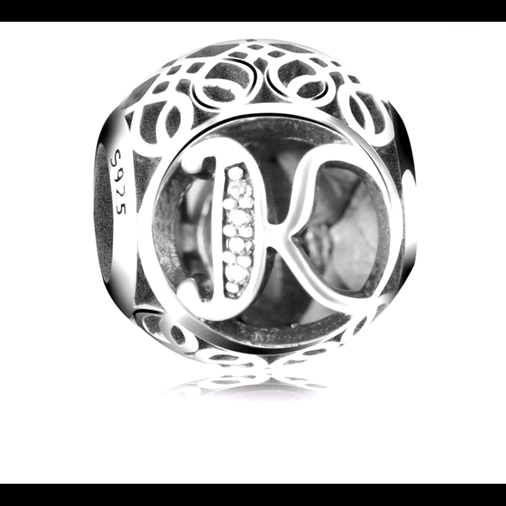 Vintage Pandora Letter “K” Charm